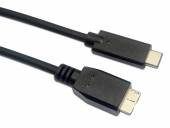  Sandberg USB-C do micro-USB B 3.0 kabel, 1 m, bílý - supershop.sk