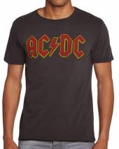 AC/DC =T-SHIRT=  - TR LOGO -MEN- BLACK -XXL-