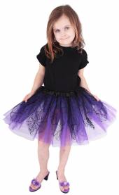 Sukně TUTU čarodějnice/halloween fialová - supershop.sk