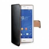  CELLY POUZDRO TYPU KNIHA WALLET XPERIA Z3, ČERNÉ - supershop.sk
