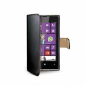  CELLY POUZDRO TYPU KNIHA WALLET PRO LUMIA 520, ČERNÉ - supershop.sk