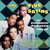 FIVE SATINS  - 2xCD COMPLETE RELEASES 1954-62