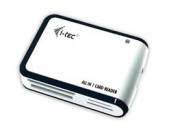  ITEC I-TEC USB 2.0 ALL-IN-ONE MEMORY CARD READER WHITE/BLACK TRAVEL ČTEČKA - supershop.sk