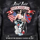 VARIOUS  - 2xCD REAL RAW ROCKABILLY