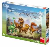  Puzzle 66 HODNÝ DINOSAURUS ARLO A KAMARÁRDI - supershop.sk