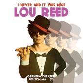 REED LOU  - VINYL I NEVER SAID I..