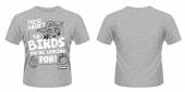 ANGRY BIRDS STAR WARS =T-SHIRT  - DO AREN'T THE BIRDS -M- GREY