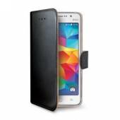  CELLY WALLY PUZDRO NA SAMSUNG GALAXY GRAND PRIME BLACK, EKO KOŽA - supershop.sk
