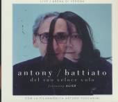 BATTIATO FRANCO/ANTONY H  - CD DEL SUO VELOCE VOLO