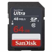 SANDISK SD CARD SDXC 64GB ULTRA CLASS 10 UHS-I 48 MB/S - suprshop.cz