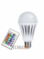  Technaxx LED žárovka TechLight RGB E27 10W, dálkové ovládání - supershop.sk