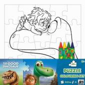  Puzzle k vymalování Hodný Dinosaurus - supershop.sk