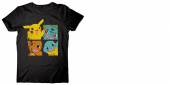  PIKACHU AND FRIENDS/ČERNÉ (XL) - supershop.sk