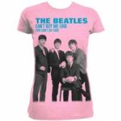 BEATLES =T-SHIRT=  - TR CAN'T BUY ME LOVE-S-PINK