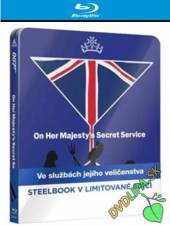  BOND - VE SLUŽBÁCH JEJÍHO VELIČENSTVA (On Her Majesty's Secret Service) - Blu-ray STEELBOOK [BLURAY] - suprshop.cz