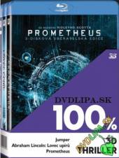  100% 3D Thriller (Jumper, Abraham Lincol, Prometheus) 3 x Blu-ray [BLURAY] - suprshop.cz