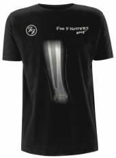 FOO FIGHTERS =T-SHIRT=  - TR X-RAY 2015 -S- BLACK