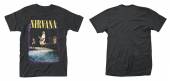 NIRVANA =T-SHIRT=  - TR STAGE JUMP -L- BLACK