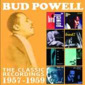 BUD POWELL  - 4xCD THE CLASSIC RECORDINGS 1957 - 1959