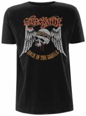 AEROSMITH =T-SHIRT=  - TR BACK IN THE SADDLE -L-