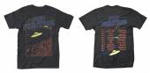 FOO FIGHTERS =T-SHIRT=  - TR UFO/DATES -S- BLACK