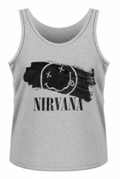 NIRVANA  - MTV SMILEY PAINT MENS TANK [velkost XXL]