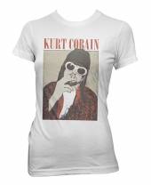 COBAIN KURT =T-SHIRT=  - TR CIGARETTE -M- GIRLIE..