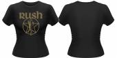 RUSH =T-SHIRT=  - TR METALLIC STARMAN -G/L-