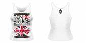 BEN BRUCE CLOTHING =T-SHIRT=  - DO FLAG -M- GIRLIE/TANK..