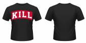 KILL BRAND =T-SHIRT=  - TR KILL VARSITY BOXED -L-..