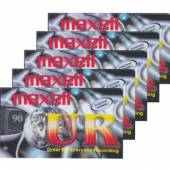  UR 90 audiokazeta 5PK 124036 MAXELL - suprshop.cz