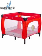  Dětská skládací ohrádka CARETERO Quadra red Červená  - supershop.sk