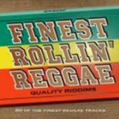 VARIOUS  - 4xCD FINEST ROLLIN' REGGAE:..