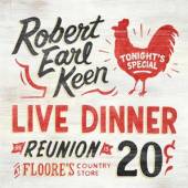 KEEN ROBERT EARL  - 2xCD LIVE DINNER REUNION