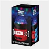  TRUST REPRODUKTOR DIXXO GO WIRELESS BLUETOOTH SPEAKER WITH PARTY LIGHTS - RED - supershop.sk