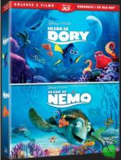  Hledá se Nemo + Hledá se Dory (Finding Dory + Finding Nemo) kolekce 4BD (3D+2D) - suprshop.cz