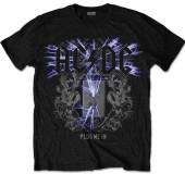 AC/DC =T-SHIRT=  - TR ELECTRIC -XL- BLACK