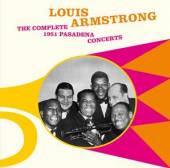 ARMSTRONG LOUIS  - 2xCD COMPLETE 1951 PASADENA..