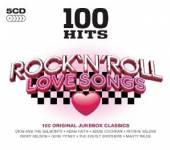 VARIOUS  - 5xCD 100 HITS - ROCK`N`ROLL LOVE SONGS