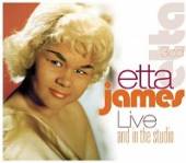 JAMES ETTA  - 3xCD LIVE AND IN THE STUDIO