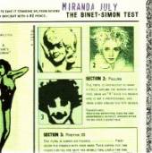 MIRANDA JULY  - CD THE BINET-SIMON TEST - REISSUE