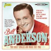 ANDERSON BILL  - CD THAT'S WHAT IT'S LIKE..