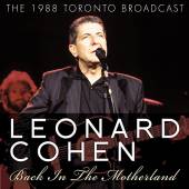 LEONARD COHEN  - CD BACK IN THE MOTHERLAND