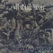 ALL OUT WAR  - VINYL GIVE US EXTINC..