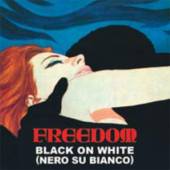 FREEDOM  - CD BLACK ON WHITE