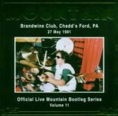 MOUNTAIN  - CD LIVE AT THE BRANDWINE CLUB 1981
