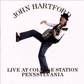HARTFORD JOHN  - CD LIVE AT COLLEGE STATION PENNSYLVANIA