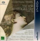 HANDEL G.F.  - CD ODE FOR ST. CECILIA'S DAY