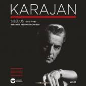 KARAJAN HERBERT VON  - 4xCD SIBELIUS 1976-1981