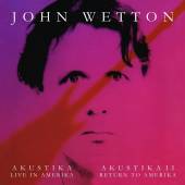 JOHN WETTON  - CD+DVD AKUSTIKA - LI..